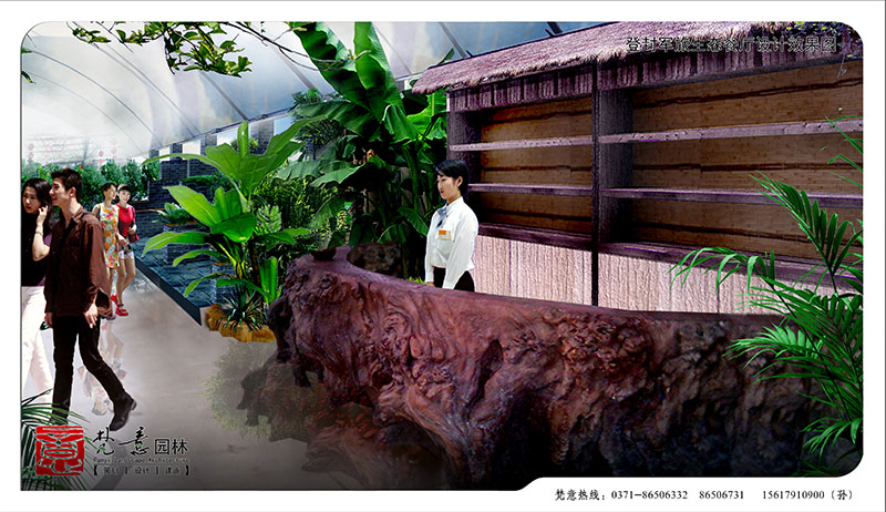 生態(tài)餐廳設計
