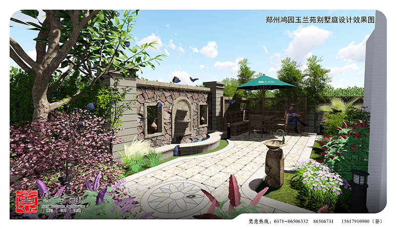 四個(gè)巧妙的鄭州別墅花園設計策略